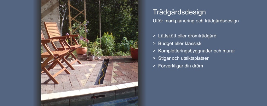 Trädgårdsdesign